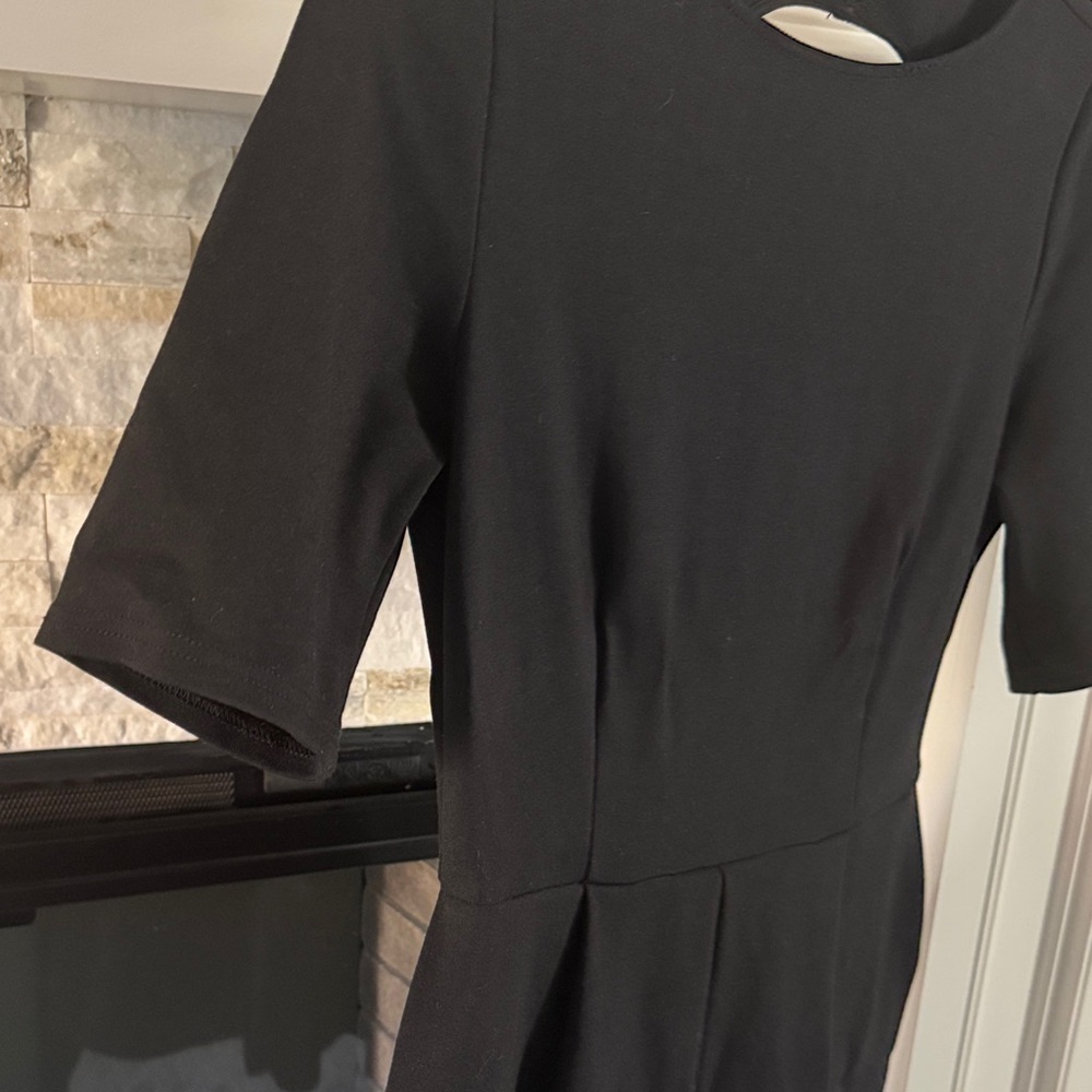 Jonathan Simkhai Pleated Black Mini Dress - Picture 4 of 6